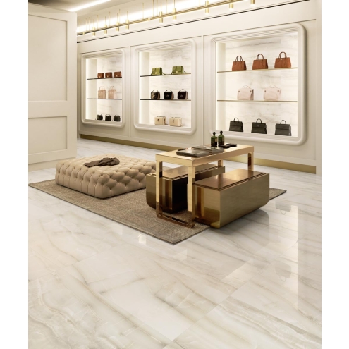 Sant Agostino Akoya Ivory Krystal Boden- und Wandfliese 90x180 cm