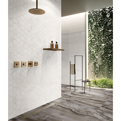 Sant Agostino Akoya White Krystal Mosaik Maxi Class 30x34,5 cm