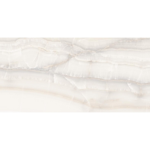 Sant Agostino Akoya White Krystal Boden- und Wandfliese 90x180 cm