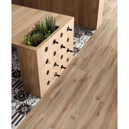 Sant Agostino Barkwood Natural Naturale Boden- und Wandfliese 20x120 cm