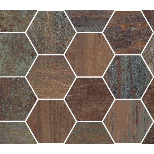 Sant Agostino Dripart Bronze Naturale Mosaik Maxi Class 30x34,5 cm