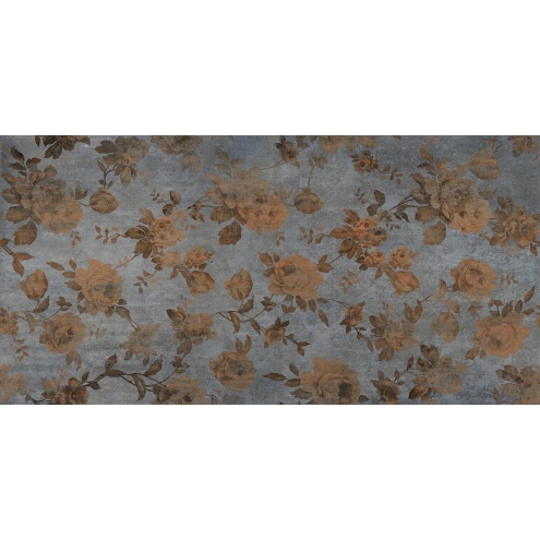 Sant Agostino Dripart Rose Dark Naturale Dekorfliese 60x120 cm