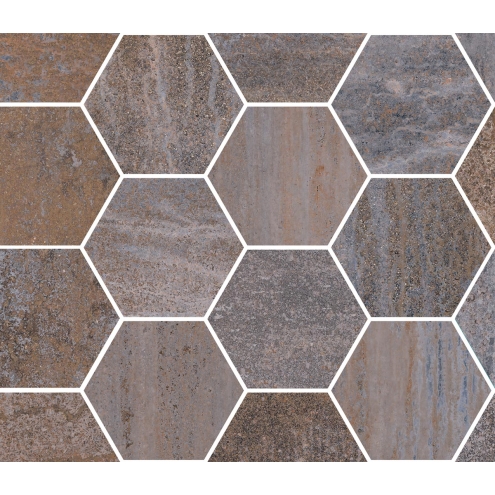 Sant Agostino Dripart Iron Naturale Mosaik Maxi Class 30x34,5 cm