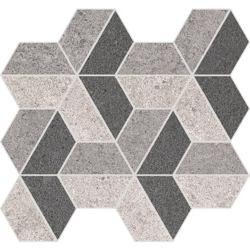 Sant Agostino Highstone Dark Naturale Mosaik Hexagon 24x28 cm