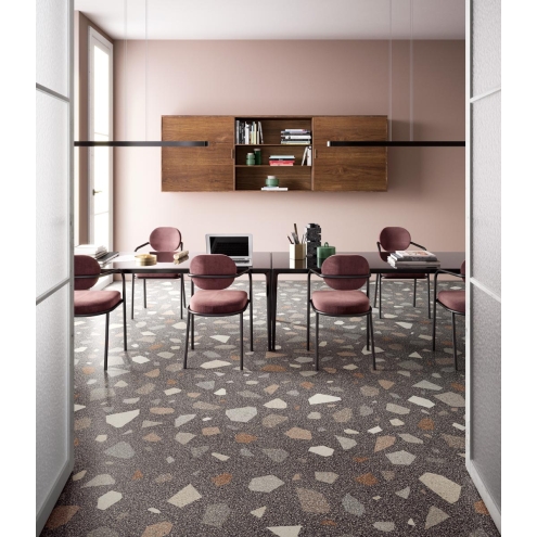 Sant Agostino Newdeco Palladian Dark Naturale Boden- und Wandfliese 90x90 cm