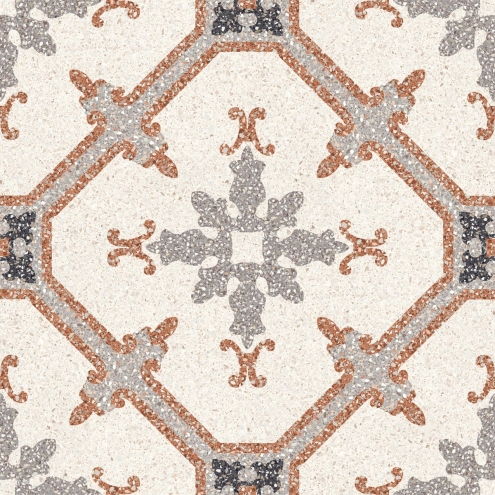 Sant Agostino Newdeco Patchwork Poliert Boden- und Wandfliese 60x60 cm