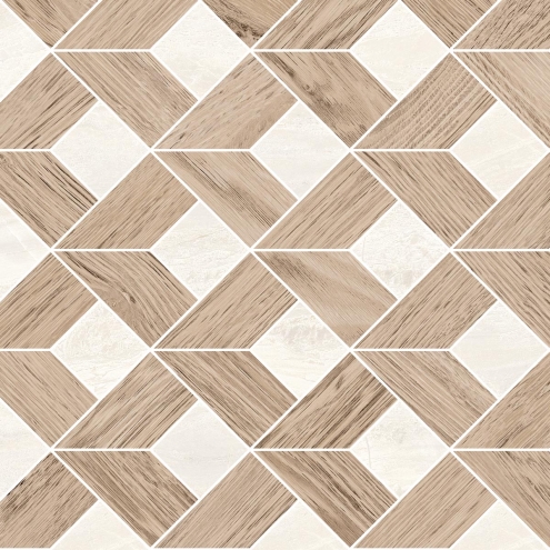 Sant Agostino Paradiso Ivory Naturale Mosaik Flip 29x29 cm