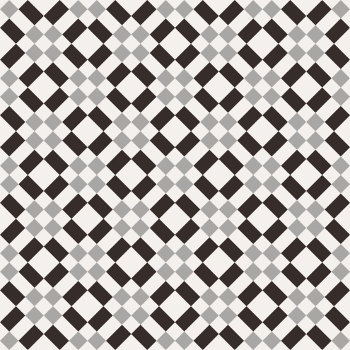 Sant Agostino Patchwork B&W 2 Naturale Boden- und Wandfliese 20x20 cm