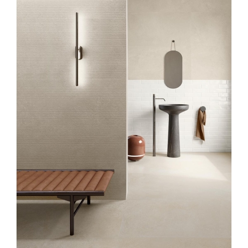 Sant Agostino Silkystone Sand Rigato Dekorfliese 60x120 cm