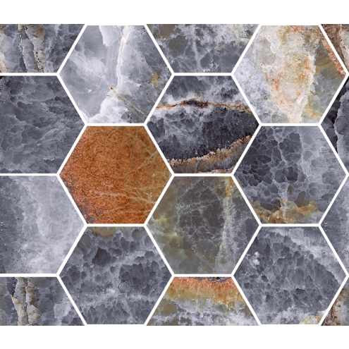 Sant Agostino Star Onyx Indigo Krystal Mosaik Maxi Class 30x34,5 cm