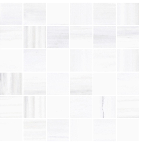 Sant Agostino Themar Bianco Lasa Naturale Mosaik 30x30 cm