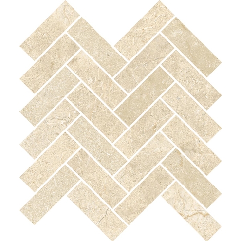 Sant Agostino Themar Crema Marfil Naturale Mosaik Spina 30x30 cm