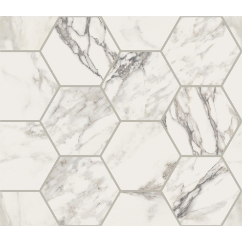 Sant Agostino Trumarmi Arabescato Krystal Mosaik Maxi Class 30x34,5 cm