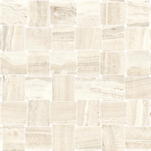 Sant Agostino Astral Ivory NAT Mosaik Storm 30x30 cm