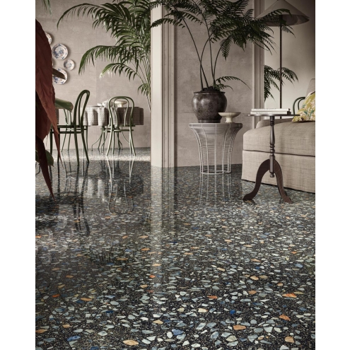 Sant Agostino Glow Plus Night KRY Boden- und Wandfliese 120x120 cm