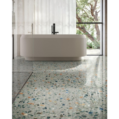Sant Agostino Glow Plus Sage KRY Boden- und Wandfliese 120x120 cm