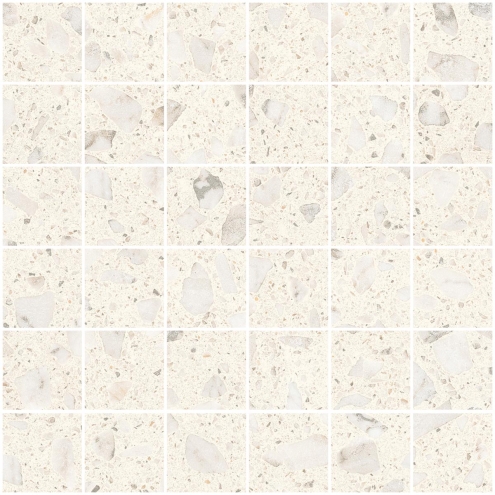 Sant Agostino Glow Ivory Silk Mosaik 30x30 cm