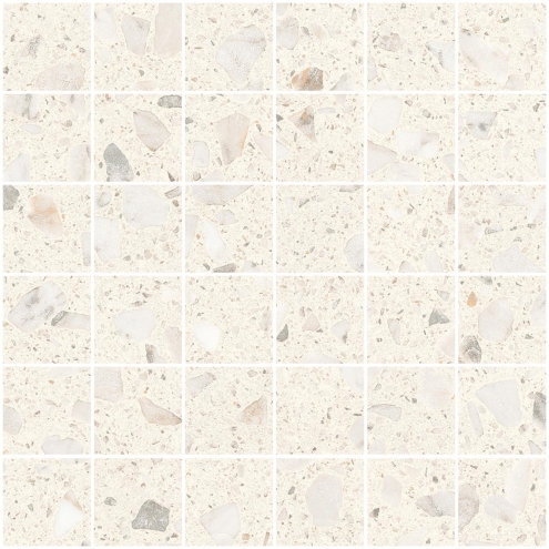 Sant Agostino Glow Ivory NAT Mosaik 30x30 cm