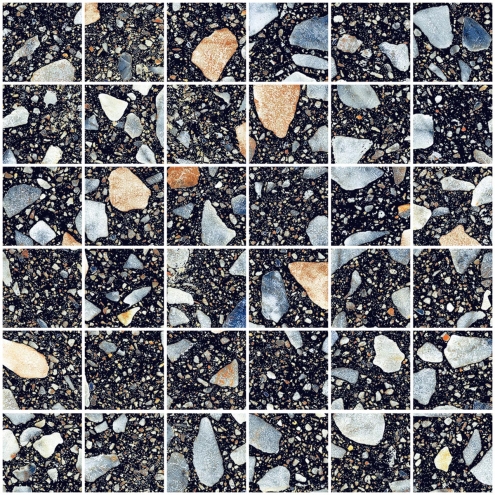 Sant Agostino Glow Plus Night KRY Mosaik 30x30 cm