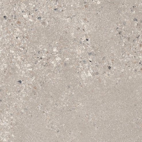 Sant Agostino Gravel Large Grey NAT Boden- und Wandfliese 60x60 cm