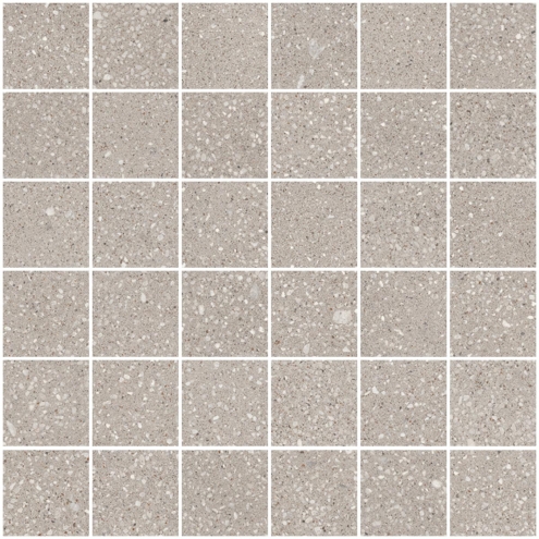 Sant Agostino Gravel Small Grey NAT Mosaik 30x30 cm