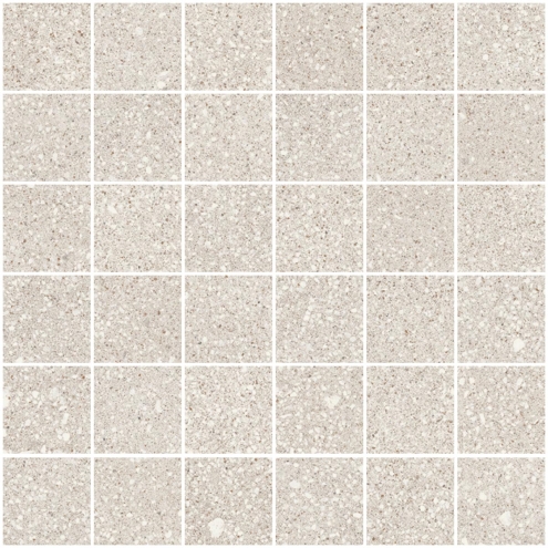 Sant Agostino Gravel Small Pearl NAT Mosaik 30x30 cm