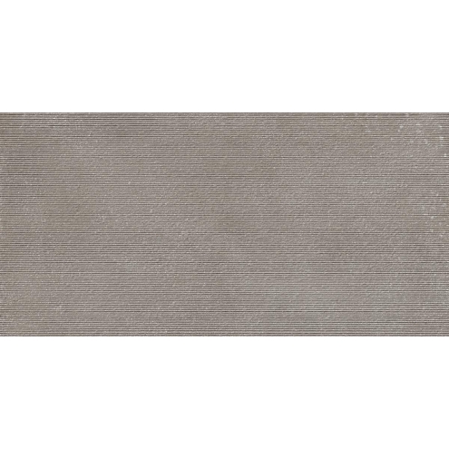 Sant Agostino Gravel Small Plisse Grey Boden- und Wandfliese 60x120 cm