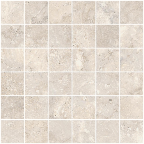 Sant Agostino Invictus Cross Pearl NAT Mosaik 30x30 cm
