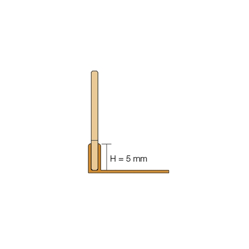 Schlüter SHOWERPROFILE-SPS 50 SPSA50TSDA/200 Höhe: 5 mm