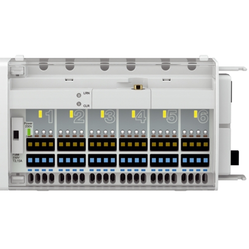 Schlüter BEKOTEC-THERM-EAR Anschlussmodul für funkgesteuerte Sensoren, 6 Anschlüsse