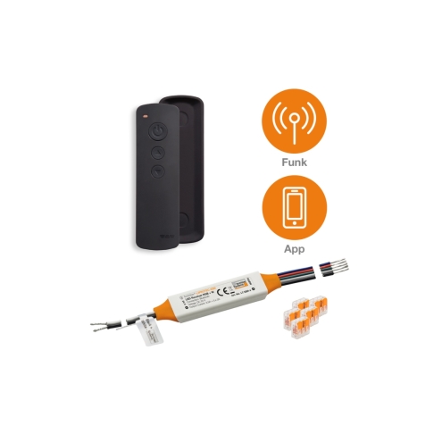 Schlüter LIPROTEC EBR 4 Bluetooth-Steuerung für RGB+W LED-Streifen