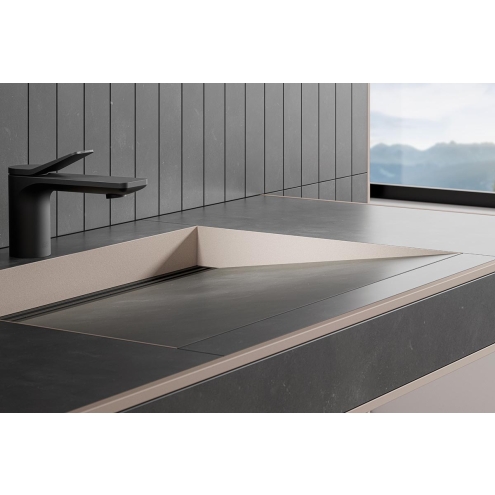 Schlüter KERDI-WASHBASINPROFILE-WS Gefällekeile, Alu, strukturbeschichtet TSC