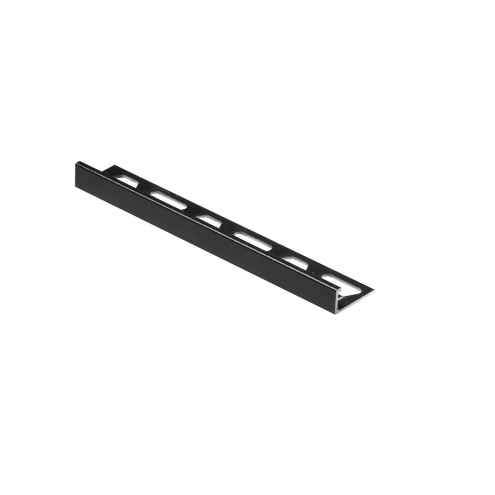 Schlüter-SCHIENE-MGS Graphitschwarz Matt Abschlussschiene (L-Profil) Höhe: 10 mm Länge: 250 cm