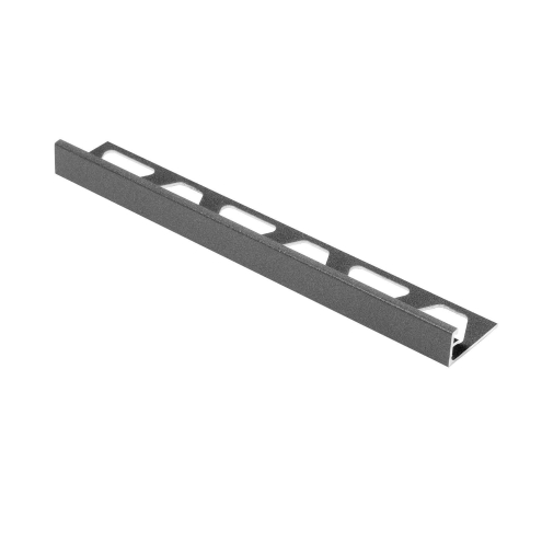 Schlüter-SCHIENE-TSG Grau Strukturbeschichtet Abschlussschiene (L-Profil) Höhe: 10 mm Länge: 250 cm