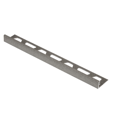 Schlüter-SCHIENE-TSSG Steingrau Strukturbeschichtet Abschlussschiene (L-Profil) Höhe: 10 mm Länge: 250 cm