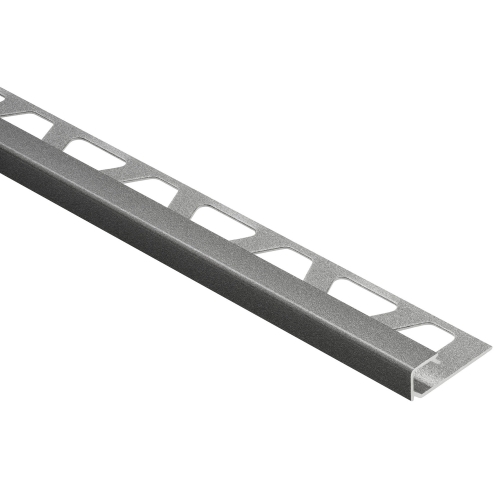 Schlüter-QUADEC-TSG Grau Strukturbeschichtet Abschlussschiene Höhe: 10 mm Länge: 250 cm