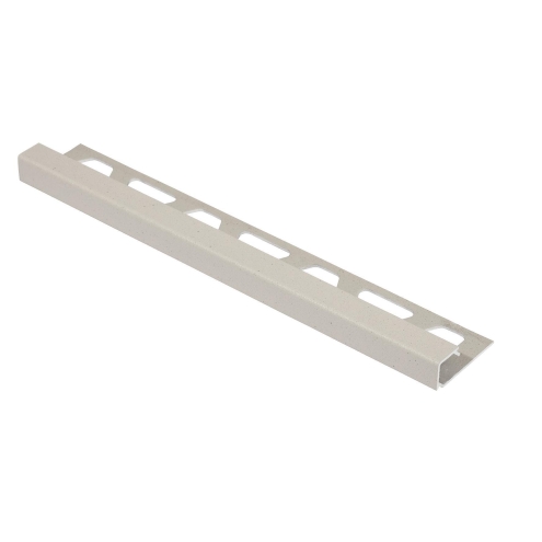 Schlüter-QUADEC-TSI Elfenbein Strukturbeschichtet Abschlussschiene Höhe: 10 mm Länge: 250 cm