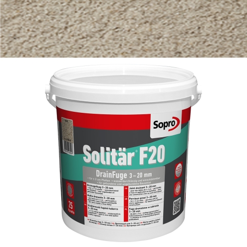 Sopro F20 Solitär DrainFuge sand 36 Eimer 25 kg