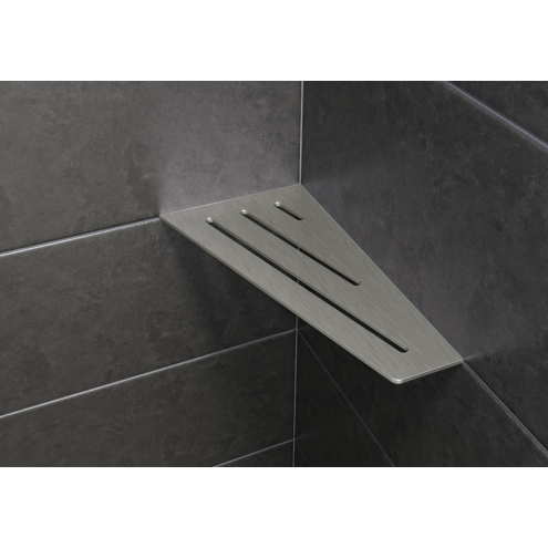 Schlüter Wandablage SHELF-E Edelstahl gebürstet 154x295 mm