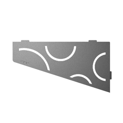 Schlüter Wandablage SHELF-E Grau 154x295 mm