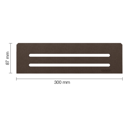 Schlüter Wandablage SHELF-N Bronze 300x87 mm
