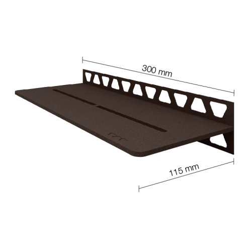 Schlüter Wandablage SHELF-W Bronze 300x115 mm