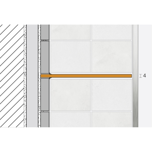Schlüter Wandablage SHELF-N Grau 300x87 mm