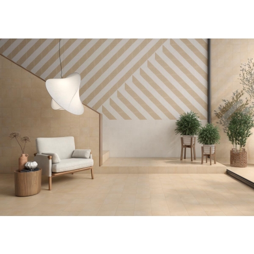 Keraben Terracotta Blanco Boden- und Wandfliese Matt 20x20 cm