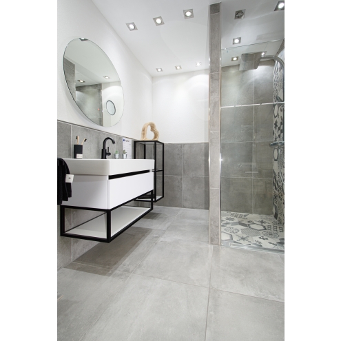 PrimeCollection UniPLUS Smoke Bodenfliese rektifiziert 60x60 cm
