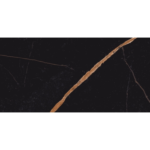 Provenza Unique Marble Boden- und Wandfliese Sahara Noir matt SilkTech 30x60 cm