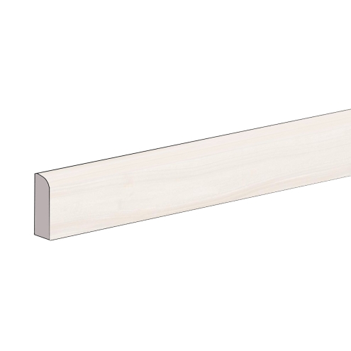 Provenza Varana Stone Sockel White Vein Cut Silktech 4,6x120 cm 