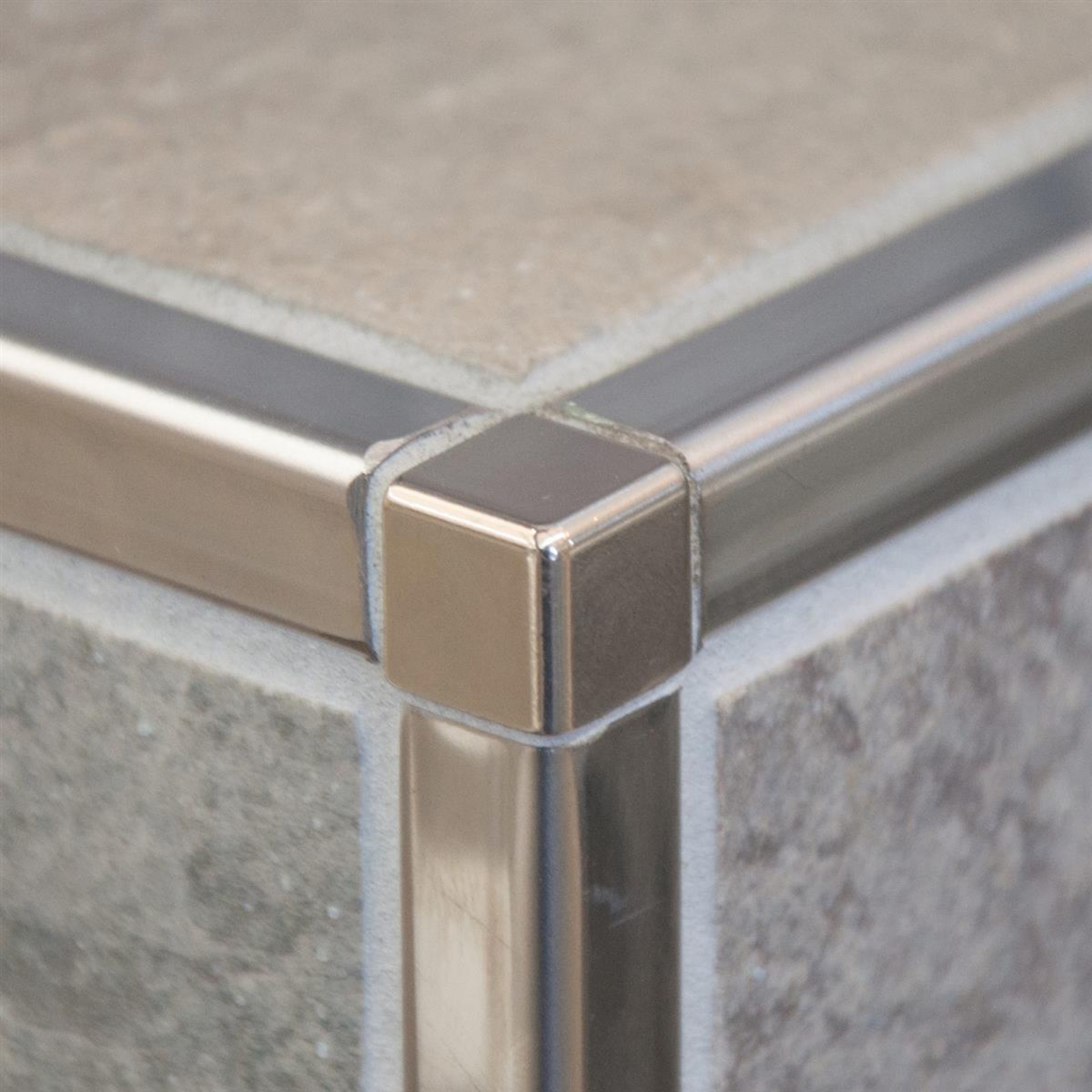 Schlüter, Quadec-E Ecken, edelstahl Vollmaterial, Quadec-E-Ecken EV/Q125E