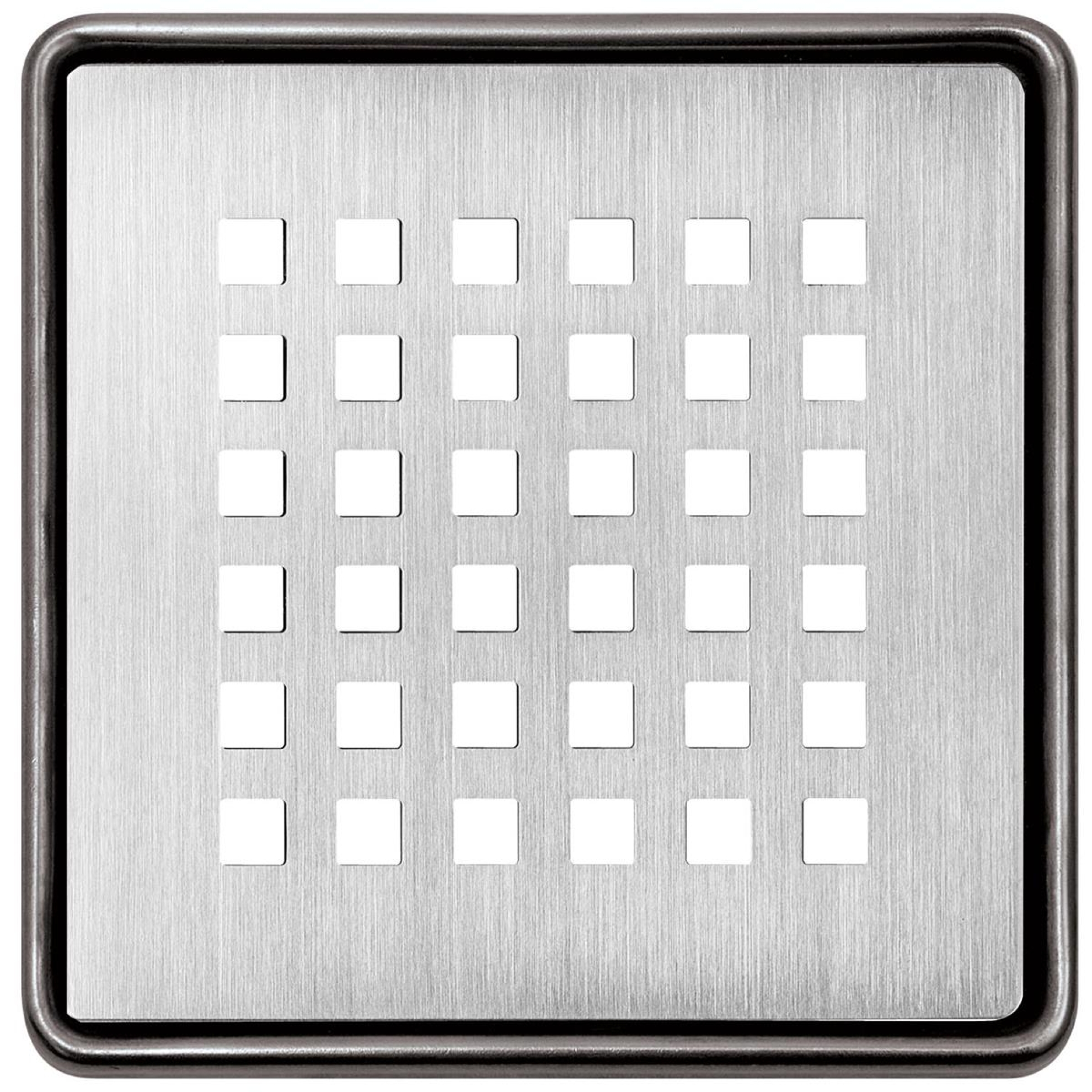 Schlüter, KERDI-DRAIN-BASE Rost-Set Design 3 Edelstahl gebürstet KDR10ED3GV