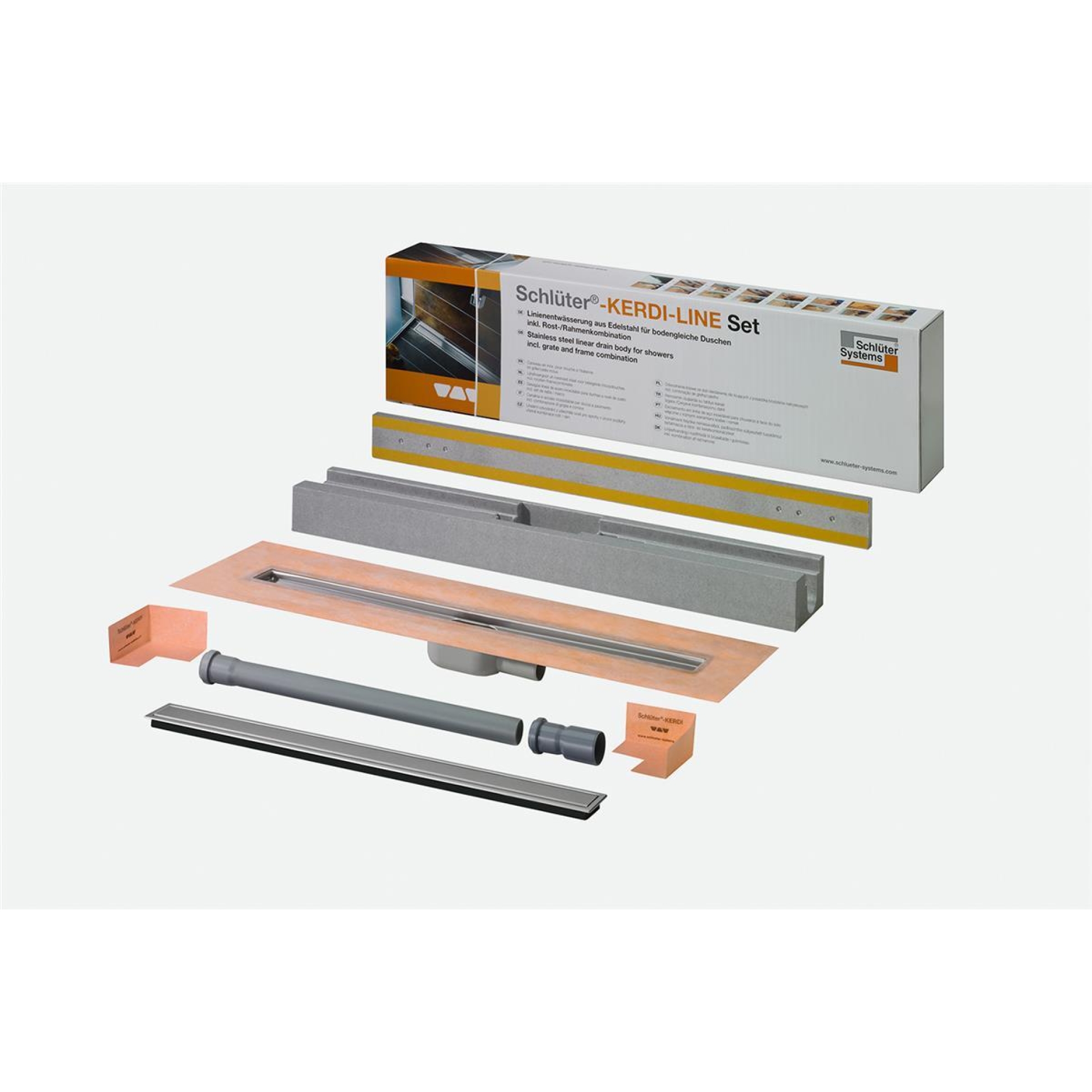Schlüter, KERDI-LINE-A Set 80cm